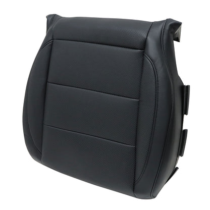 For 2006-2010 VW Jetta Sedan Driver Bottom Replacement Leather Seat Cover Black