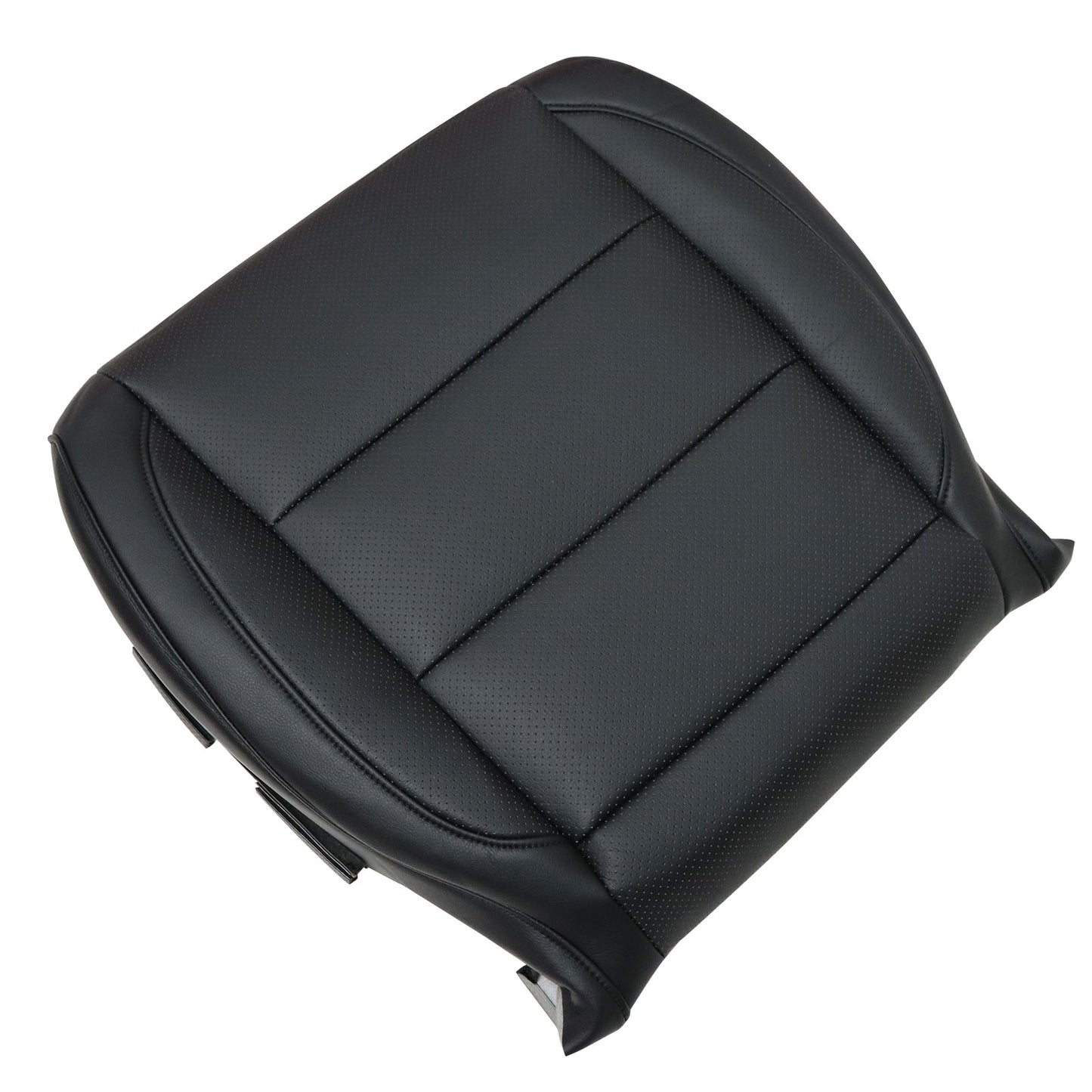 For 2006-2010 VW Jetta Sedan Driver Bottom Replacement Leather Seat Cover Black