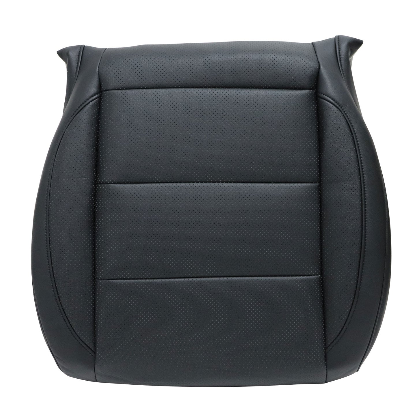For 2006-2010 VW Jetta Sedan Driver Bottom Replacement Leather Seat Cover Black