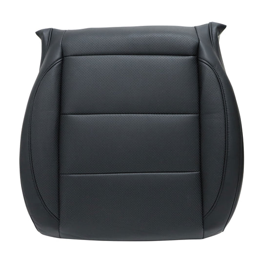 For 2006-2010 VW Jetta Sedan Driver Bottom Replacement Leather Seat Cover Black