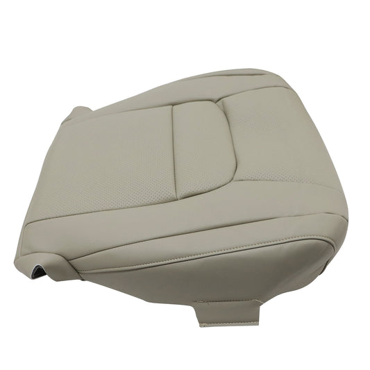 Passenger Side Bottom Perf Leather Cover Tan Fits 2008-19 Toyota Land Cruiser US