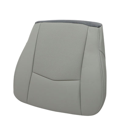 Driver Bottom Replacement PERF Leather Seat Cover Gray For 04-09 Cadillac SRX