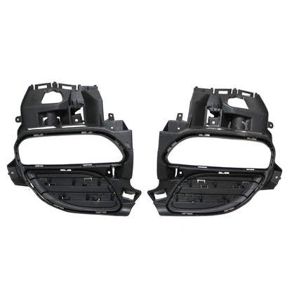 Front Bumper Grill Elements Moldings Kit Fit For Porsche Panamera 2010 2012 2013