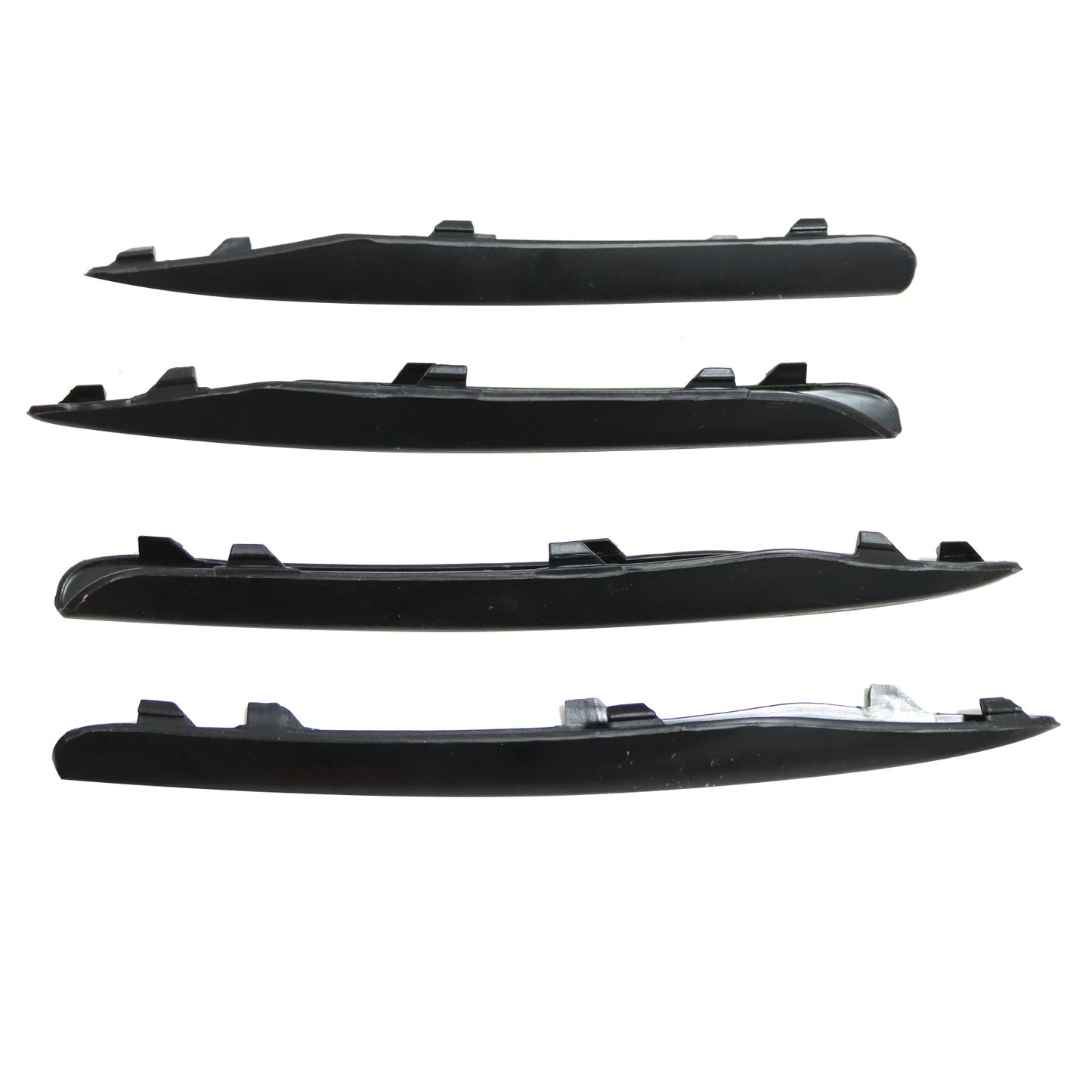 Front Bumper Grill Elements Moldings Kit Fit For Porsche Panamera 2010 2012 2013