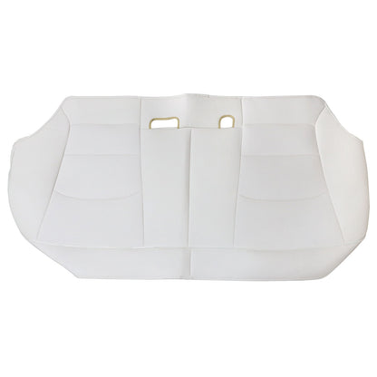 For 2017 to 2023 Tesla Model 3 Front & Rear Full Set Leather 5 Seat Cover White