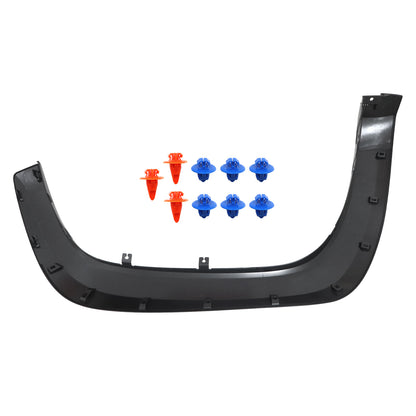 Front Driver Fender Flares Fit For 2016-2023 Toyota Tacoma Black Plastic Bolt-on