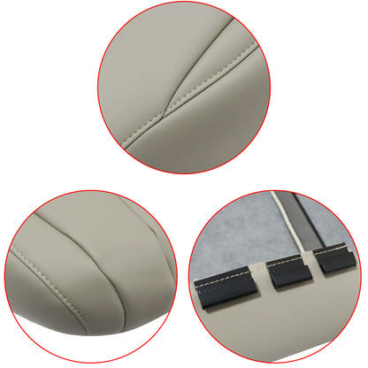 High Quality Driver Bottom Side Seat Cover Tan For 2008-19 Toyota Land Cruiser