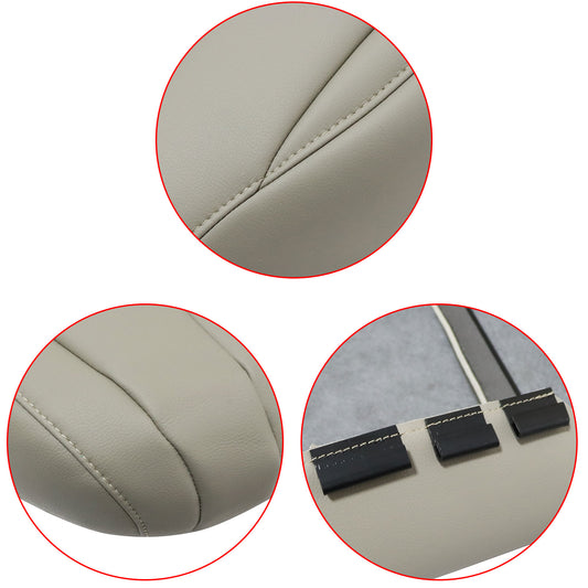 High Quality Driver Bottom Side Seat Cover Tan For 2008-19 Toyota Land Cruiser