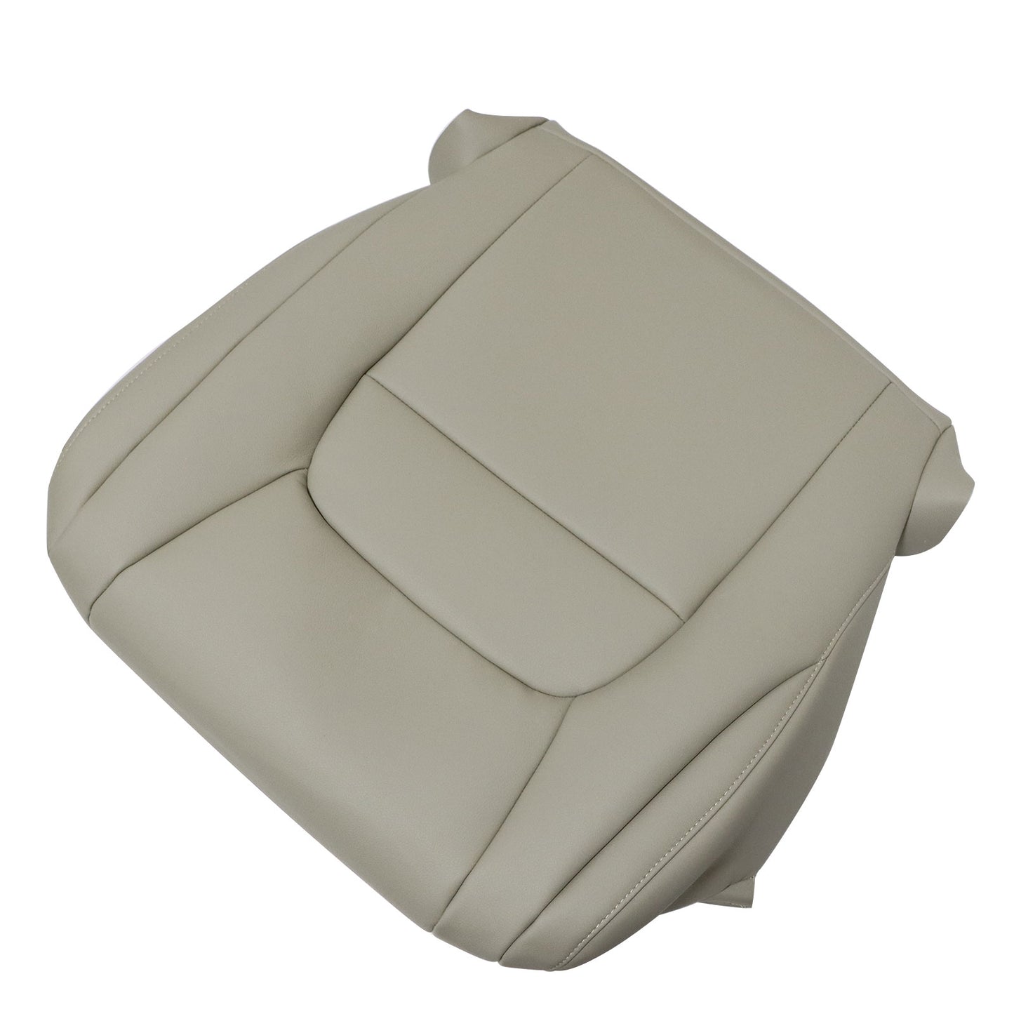 New Passenger Bottom Leather Seat Cover Tan Fits 2008-2019 Toyota Land Cruiser