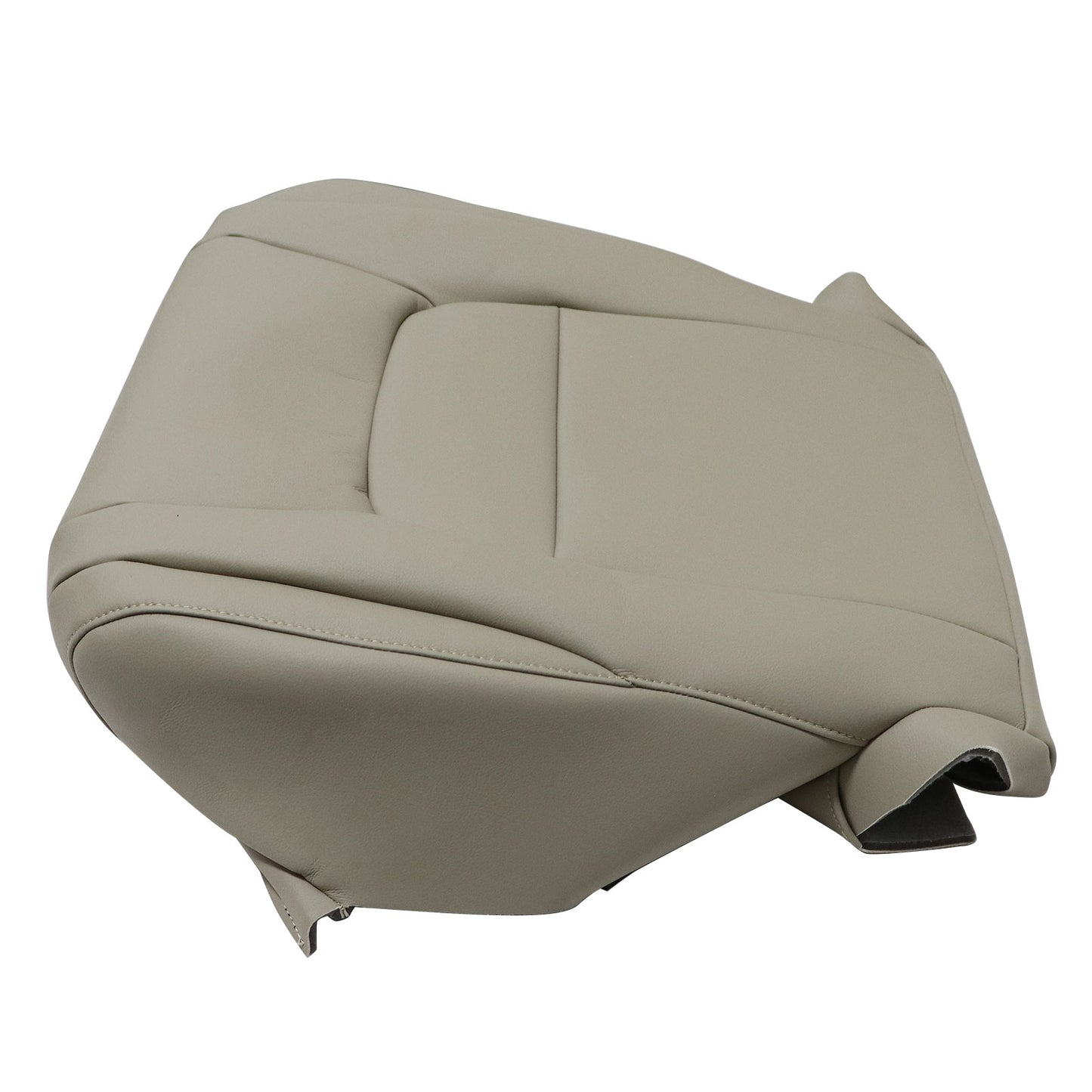 New Passenger Bottom Leather Seat Cover Tan Fits 2008-2019 Toyota Land Cruiser