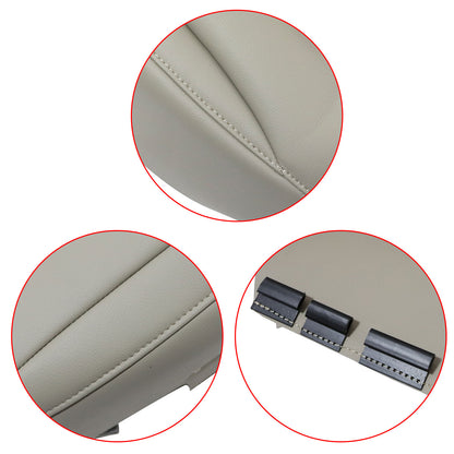 New Passenger Bottom Leather Seat Cover Tan Fits 2008-2019 Toyota Land Cruiser