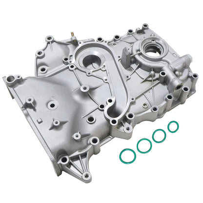 1131075070 For 2005-2015 Toyota Tacoma 2.7L New Engine Timing Cover w/Oil Pump