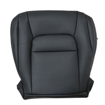 Driver Side Bottom Leather Seat Cover Black For 2014 2015 Toyota Land Cruiser
