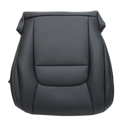 Driver Side Bottom Leather Seat Cover Black For 2014 2015 Toyota Land Cruiser