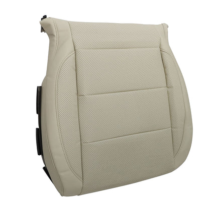 Front Driver Side Bottom Leather Seat Cover Tan For 2009 2010 Volkswagen Jetta