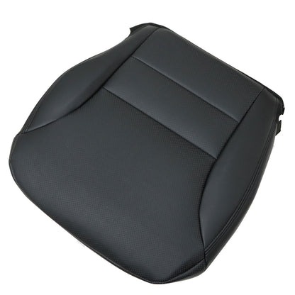 Fits 2005-2007 Honda CRV Driver Bottom Replacement Perf Leather Seat Cover Black