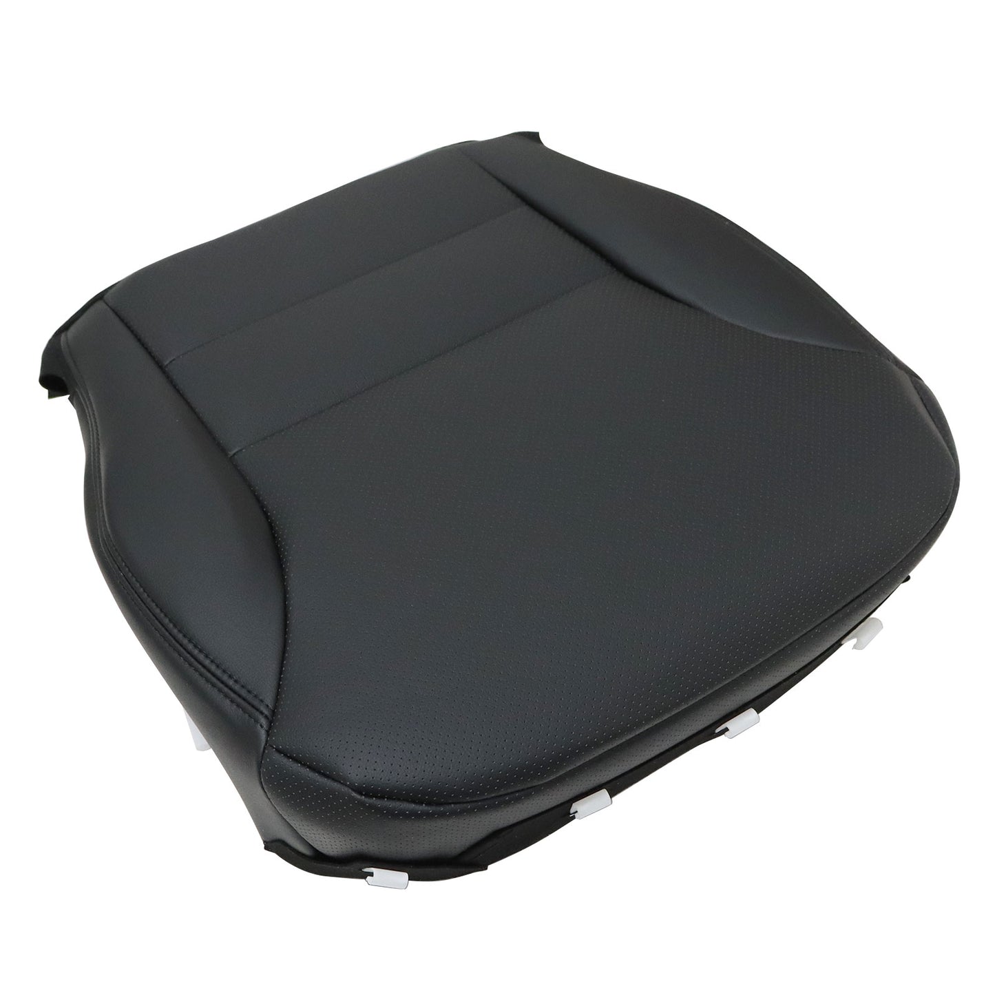 Fits 2005-2007 Honda CRV Driver Bottom Replacement Perf Leather Seat Cover Black