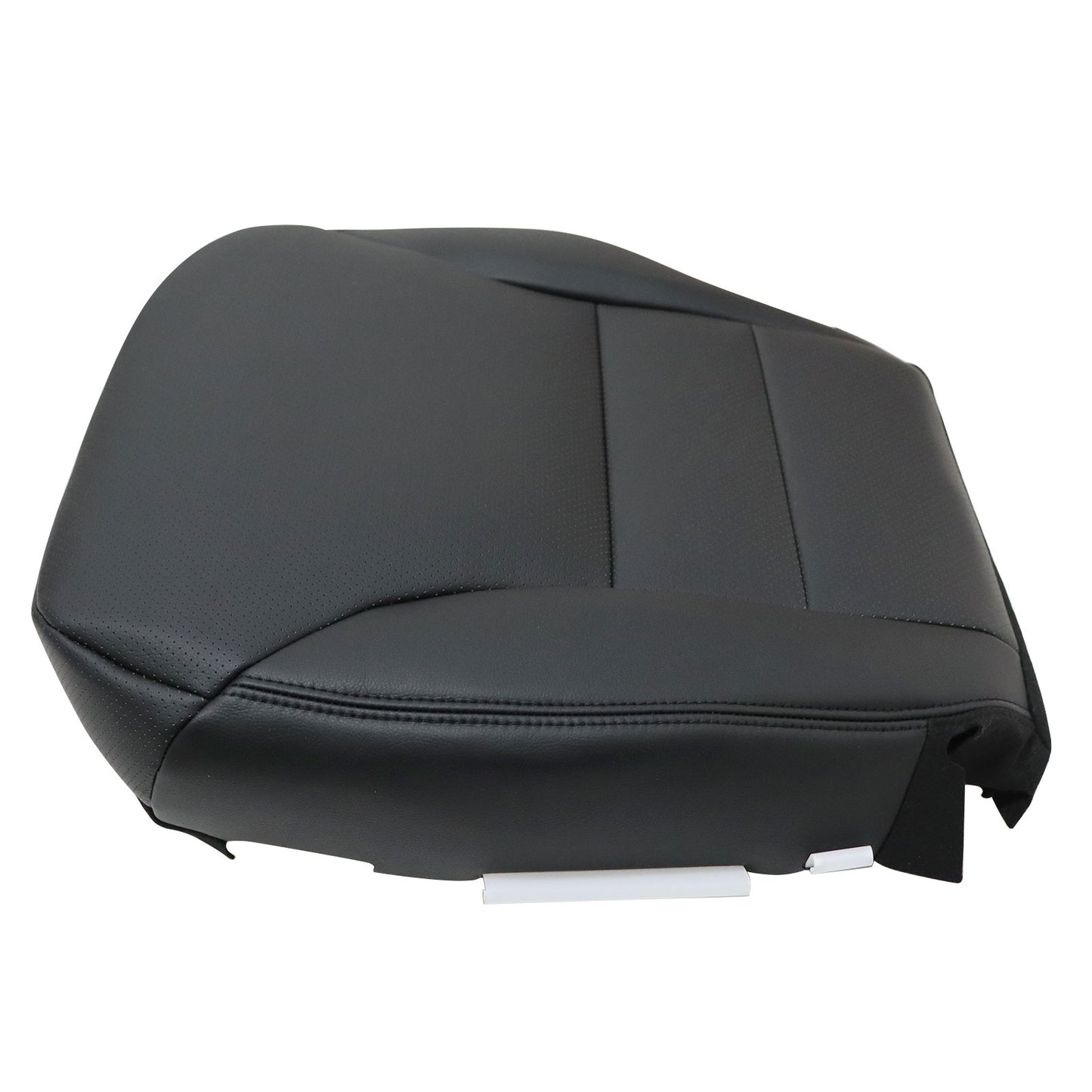 Fits 2005-2007 Honda CRV Driver Bottom Replacement Perf Leather Seat Cover Black