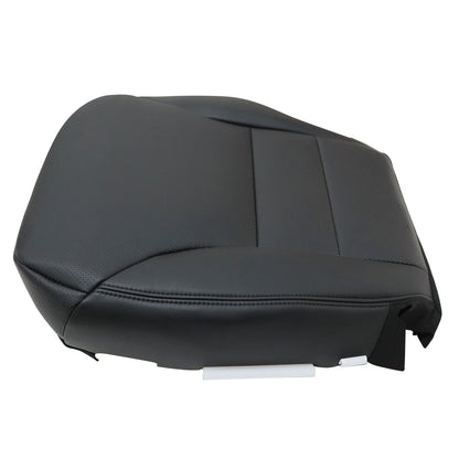 Fits 2005-2007 Honda CRV Driver Bottom Replacement Perf Leather Seat Cover Black