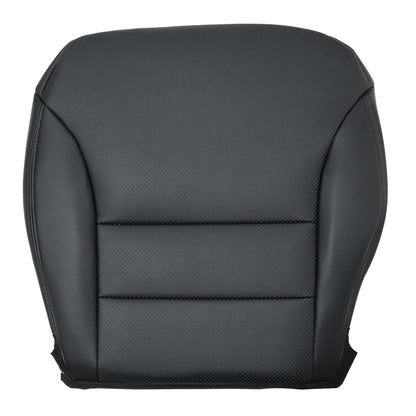 Fits 2005-2007 Honda CRV Driver Bottom Replacement Perf Leather Seat Cover Black