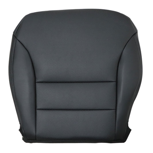 Fits 2005-2007 Honda CRV Driver Bottom Replacement Perf Leather Seat Cover Black