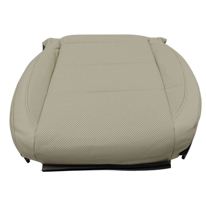 Front Passenger  Bottom Leather Seat Cover Tan For 2009 2010 Volkswagen Jetta