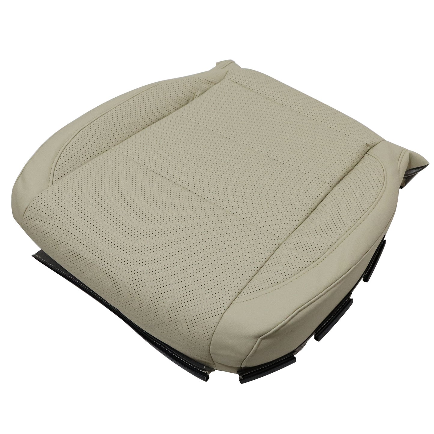 Front Passenger  Bottom Leather Seat Cover Tan For 2009 2010 Volkswagen Jetta