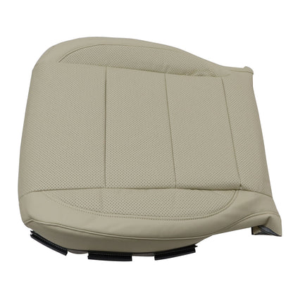 Front Passenger  Bottom Leather Seat Cover Tan For 2009 2010 Volkswagen Jetta