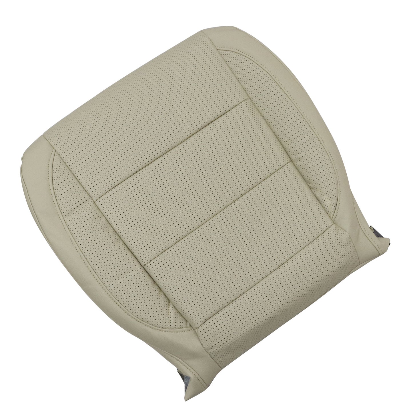Front Passenger  Bottom Leather Seat Cover Tan For 2009 2010 Volkswagen Jetta