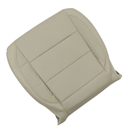 Front Passenger  Bottom Leather Seat Cover Tan For 2009 2010 Volkswagen Jetta