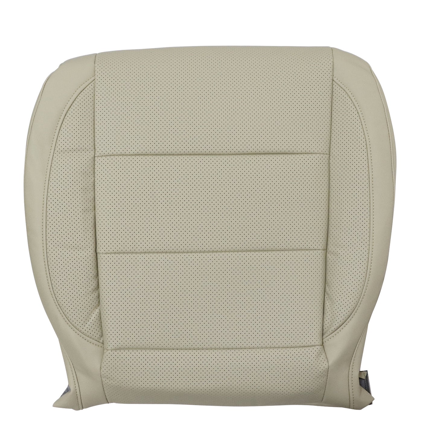 Front Passenger  Bottom Leather Seat Cover Tan For 2009 2010 Volkswagen Jetta