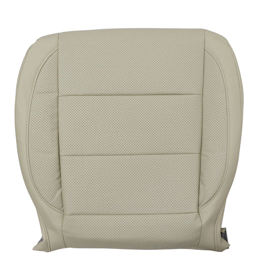 Front Passenger  Bottom Leather Seat Cover Tan For 2009 2010 Volkswagen Jetta