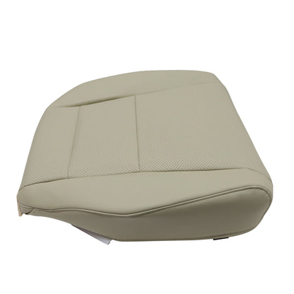 Fits 2009-2014 Acura TSX Driver Bottom Replacement Perf Leather Seat Cover Tan