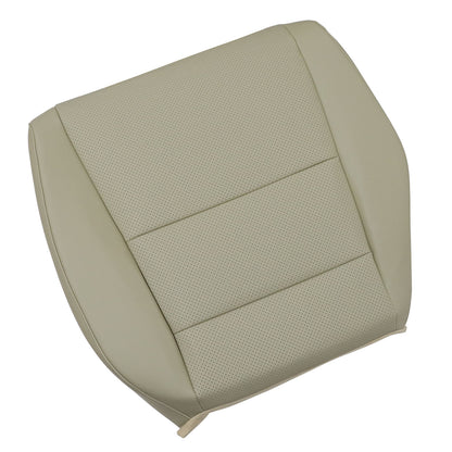 Fits 2009-2014 Acura TSX Driver Bottom Replacement Perf Leather Seat Cover Tan