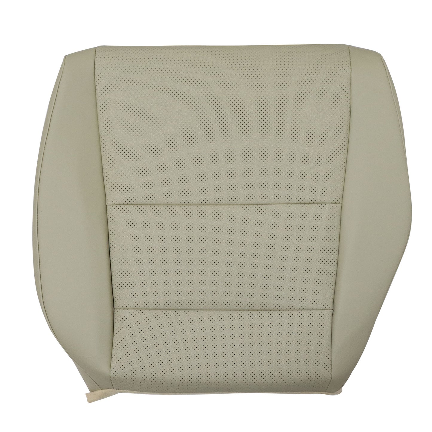 Fits 2009-2014 Acura TSX Driver Bottom Replacement Perf Leather Seat Cover Tan
