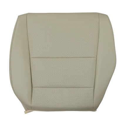 Fits 2009-2014 Acura TSX Driver Bottom Replacement Perf Leather Seat Cover Tan