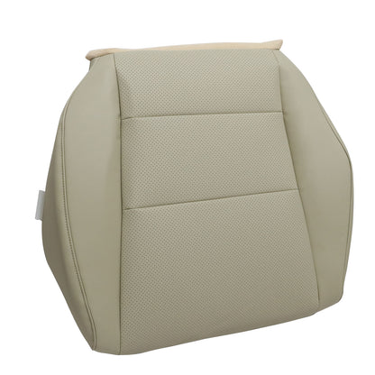 For 2009-2014 Acura TSX Passenger Bottom Replacement Perf Leather Seat Cover Tan