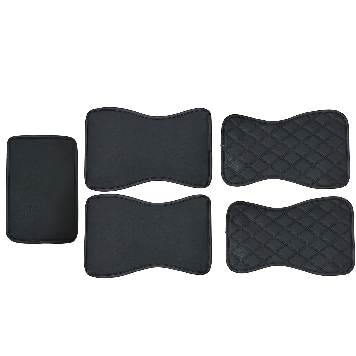 Front Rear 5-Seat Cover Full Surround Set For 2009-2022 Ford F150 F250 Crew Cab