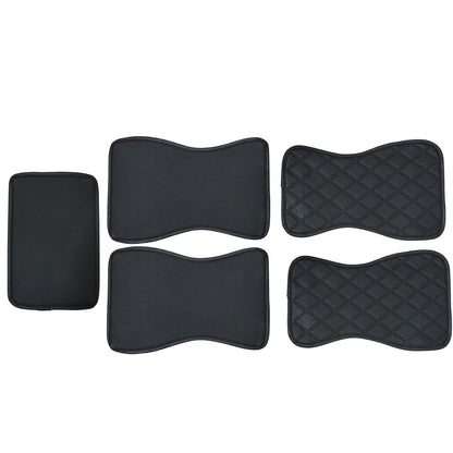 Front Rear 5-Seat Cover Full Surround Set For 2009-2022 Ford F150 F250 Crew Cab