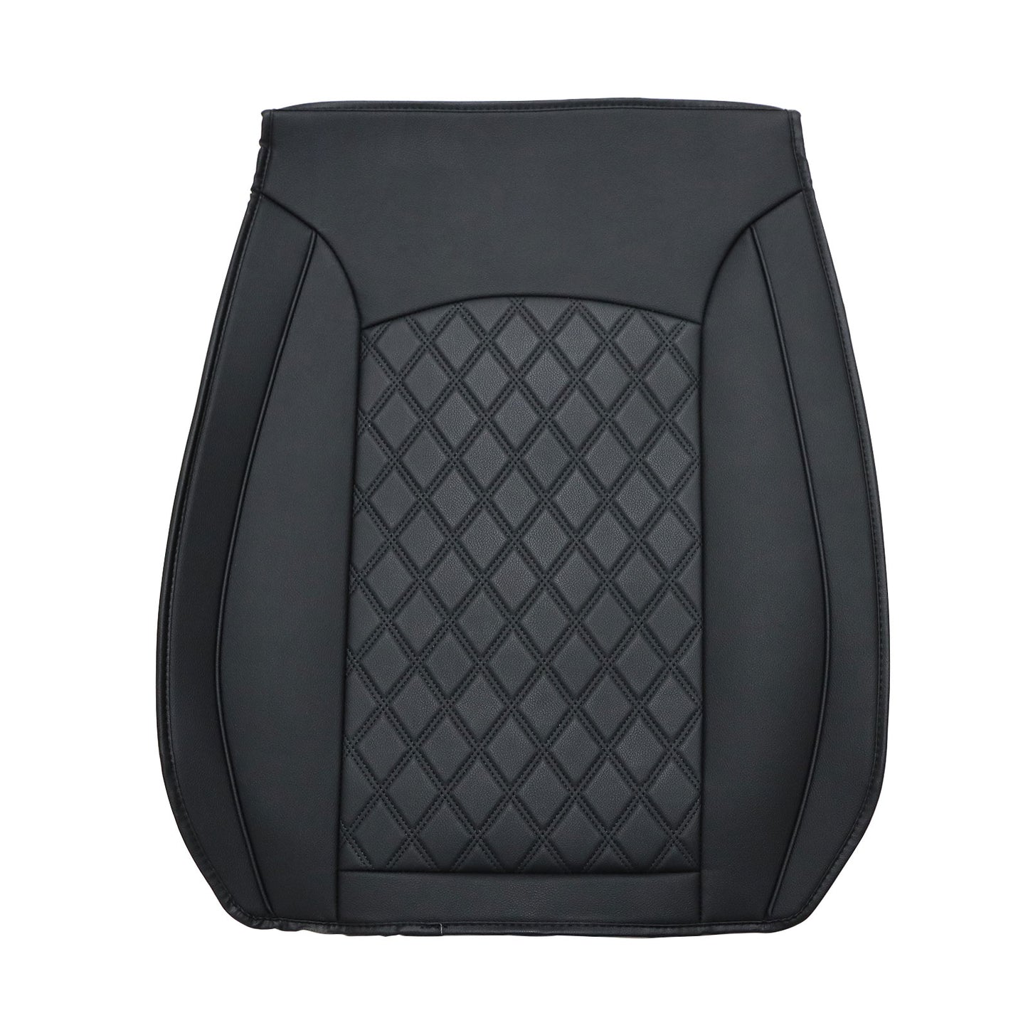 Full Set 5-Seat Cover Leather Pad Fits 2007-2021 Chevy Silverado 1500 GMC Sierra