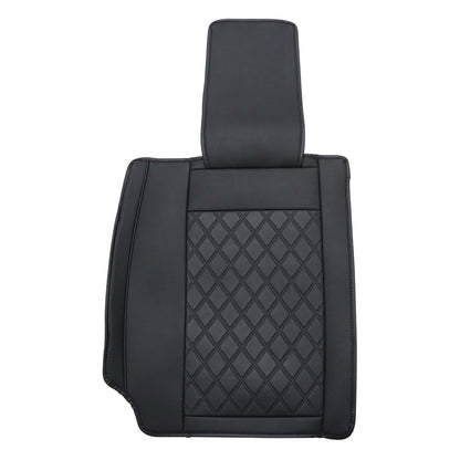 Full Set 5-Seat Cover Leather Pad Fits 2007-2021 Chevy Silverado 1500 GMC Sierra