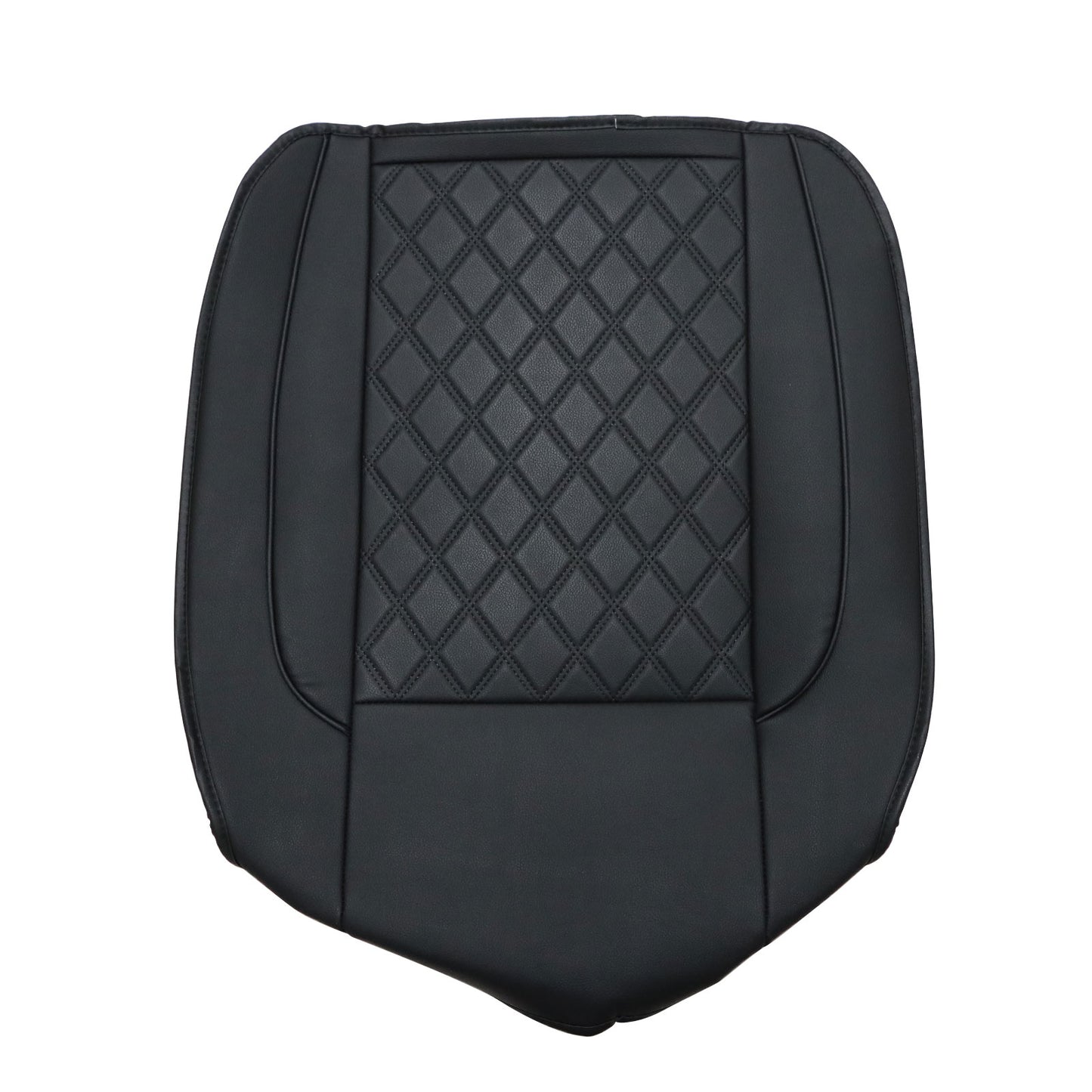 Full Set 5-Seat Cover Leather Pad Fits 2007-2021 Chevy Silverado 1500 GMC Sierra