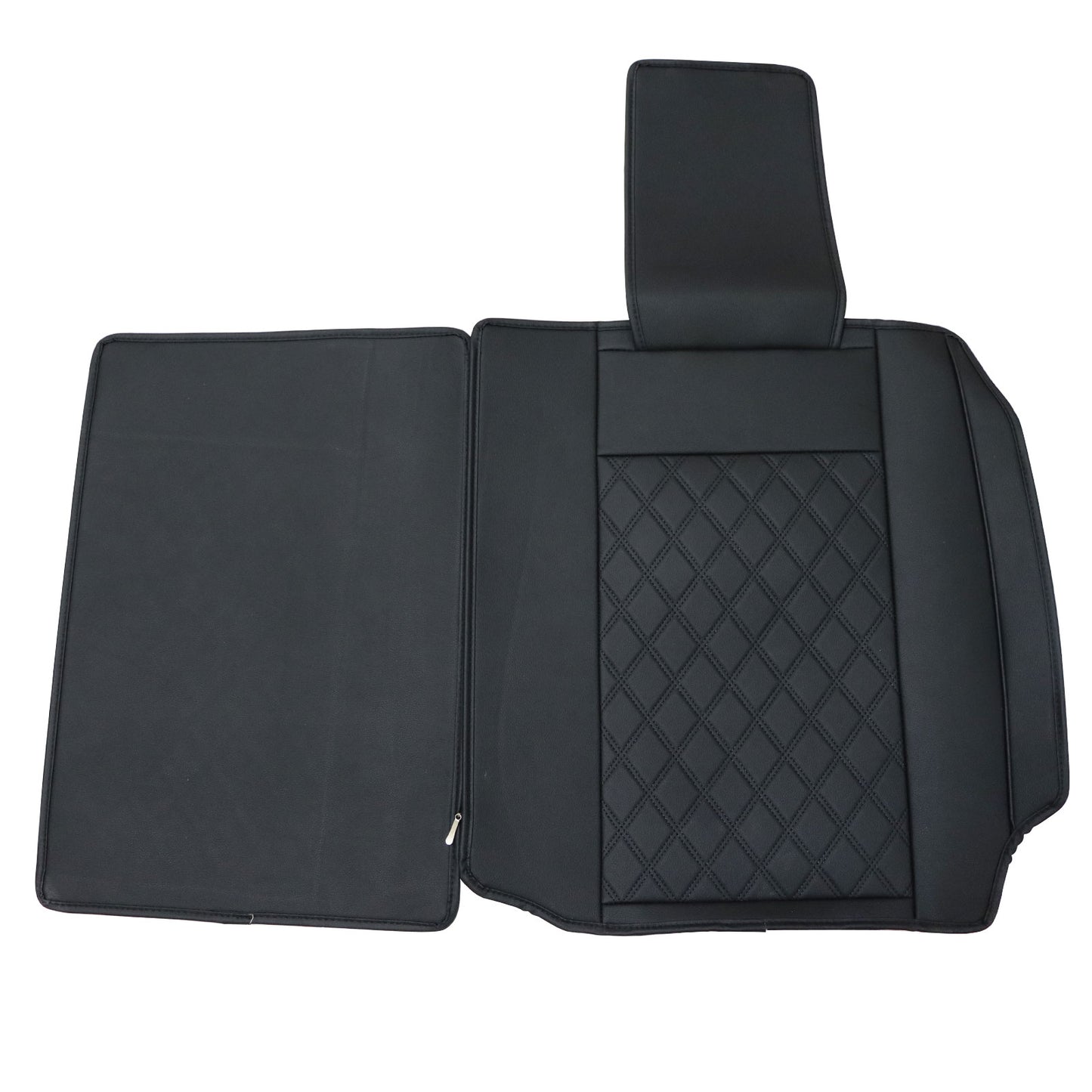Front & Rear Seat Cover Full Surround Set For 2009-2024 Dodge Ram 1500 2500 3500