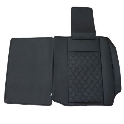 Front & Rear Seat Cover Full Surround Set For 2009-2024 Dodge Ram 1500 2500 3500