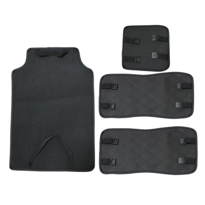 Front & Rear Seat Cover Full Surround Set For 2009-2024 Dodge Ram 1500 2500 3500