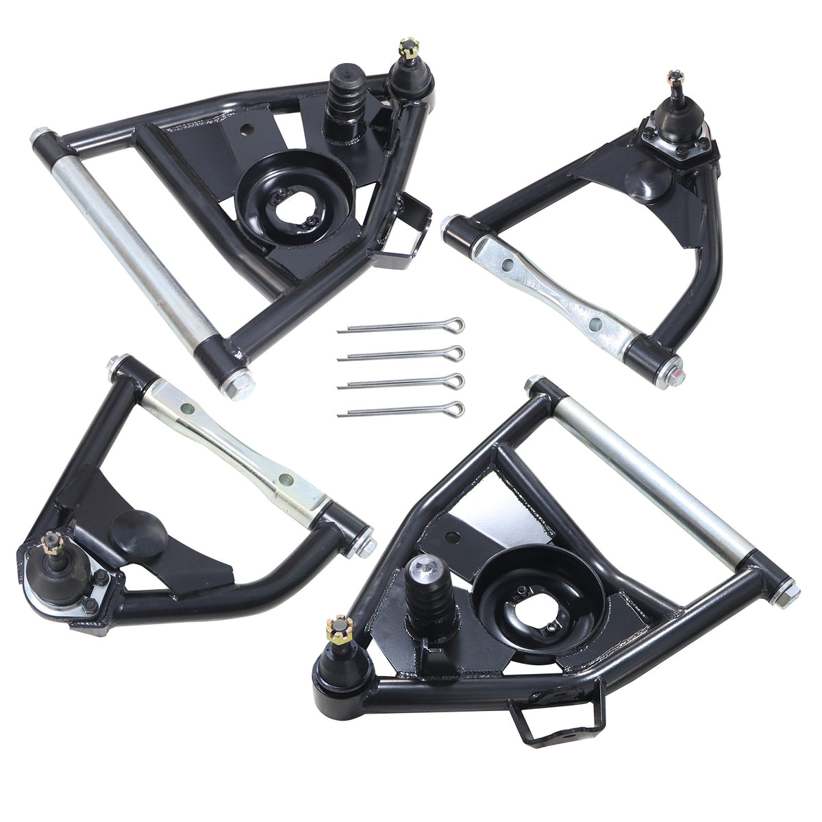 Tubular Control Arms Set Of 4 For Chevrolet C10 1973-1987 Upper And Lower