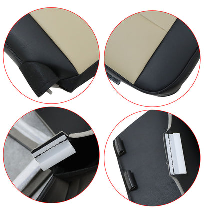For 2007-2014 Ford Expedition EL Driver Replacement Bottom Leather Seat Cover