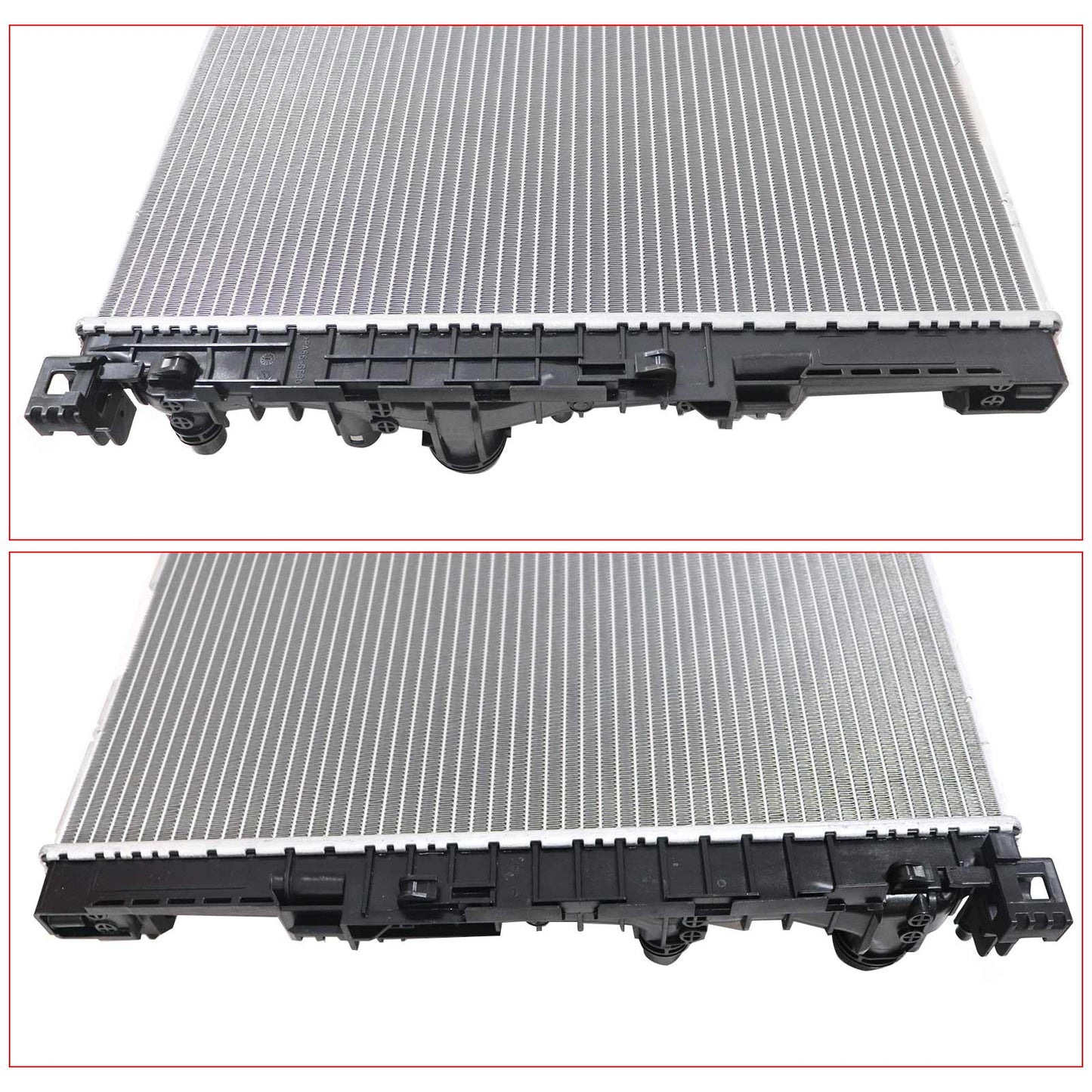 New Radiator w/o Transmission Oil Cooler for 2018 BMW M550i xDrive 17118743667