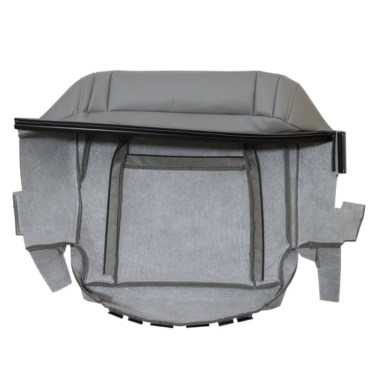 Replacement Driver Bottom Seat Cover Dark Gray For 2008-15 Toyota Land Cruiser