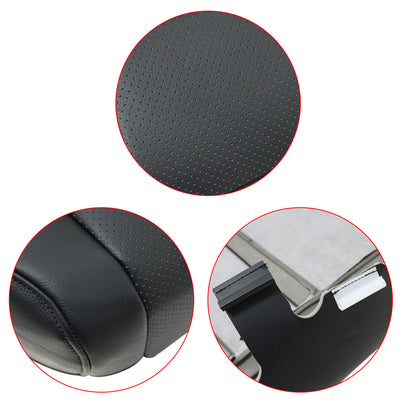 Front Driver Bottom Perf Leather Seat Cover Black For 2012 2013 2014 Acura TSX